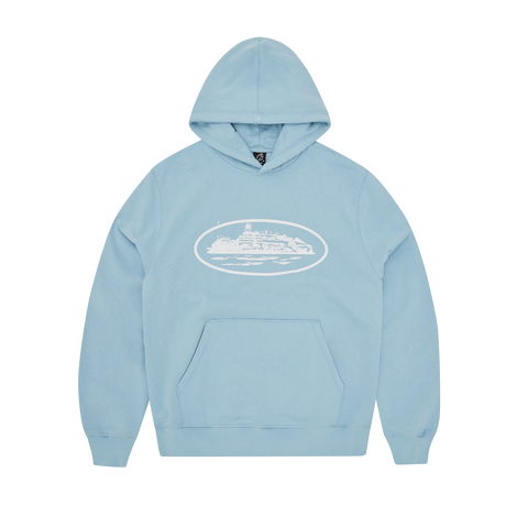 ALCATRAZ HOODIE BABY BLUE