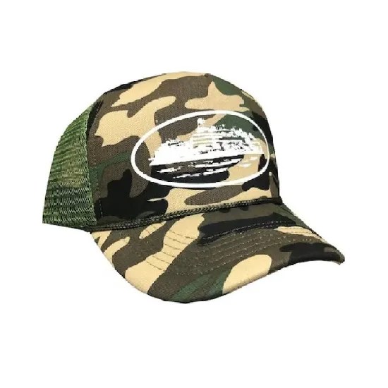 Corteiz 5 Starz Alcatraz Trucker Hat Black