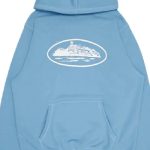 Corteiz 5 Starz Alcatraz Hoodie Baby Blue