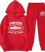 Alcatraz Corteiz Tracksuit Red