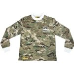 Corteiz Alcatraz Insignia Waffle Longsleeve Sweatshirt – Dutty Camo