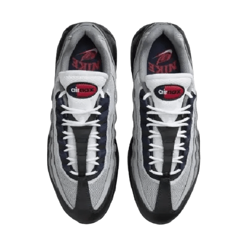Nike Air Max 95 Corteiz Track Red Smoke Grey