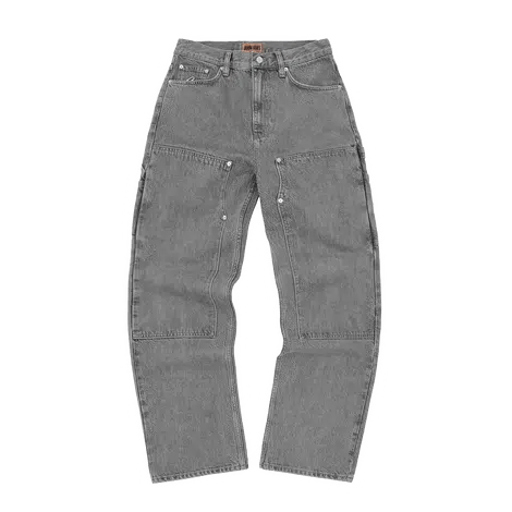 CORTEIZ EMBOSSED C-STAR DENIM WORK PANT [GREY]