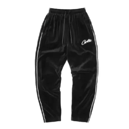 Corteiz VVS Velvet Joggers Black